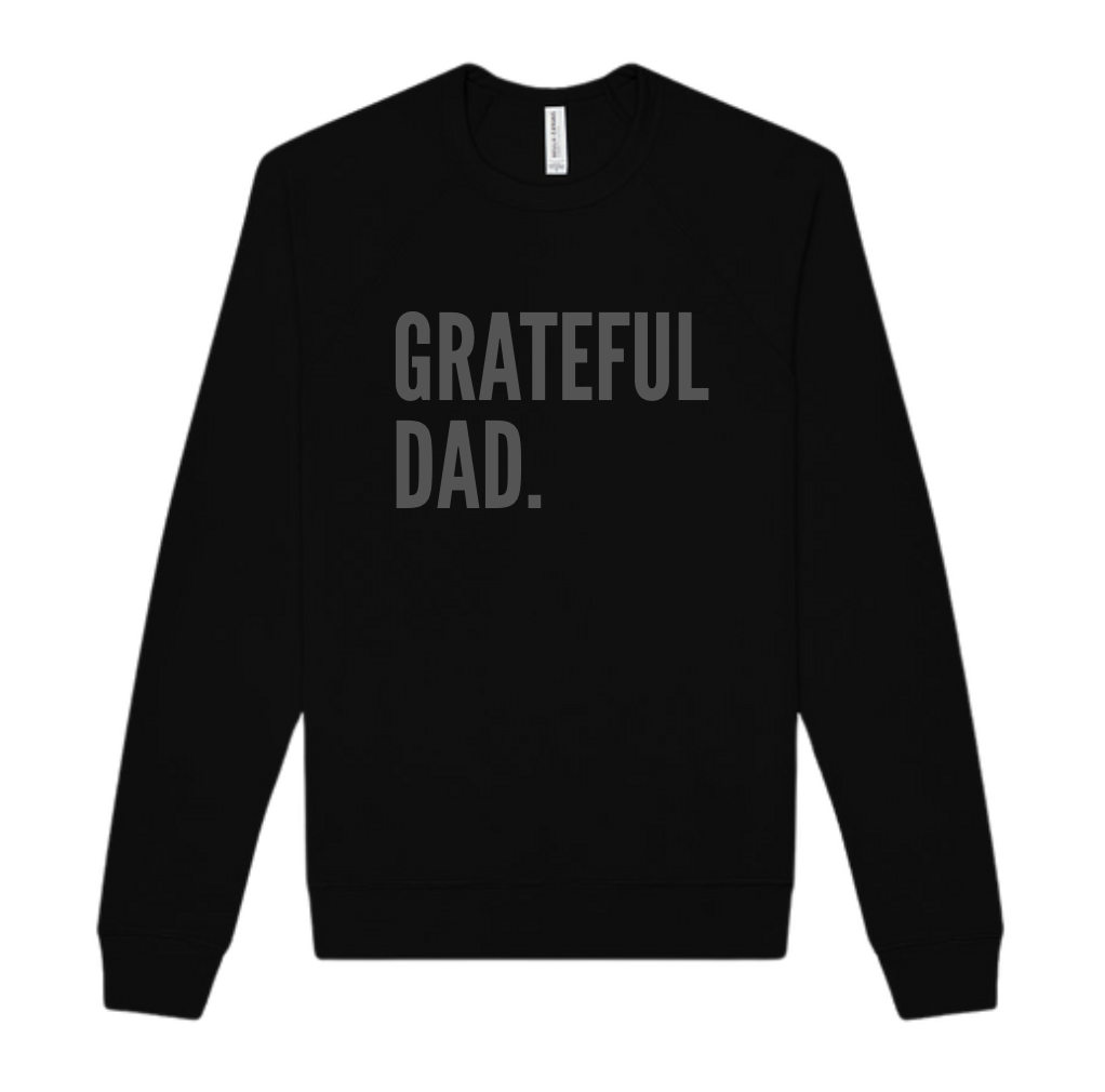 Grateful Dad Embroidered Sweatshirt