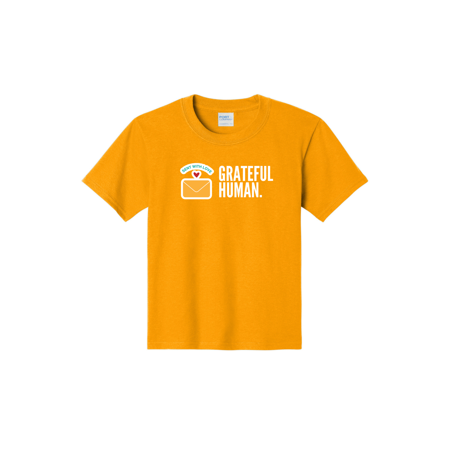 Youth Grateful Sent With Love Tee