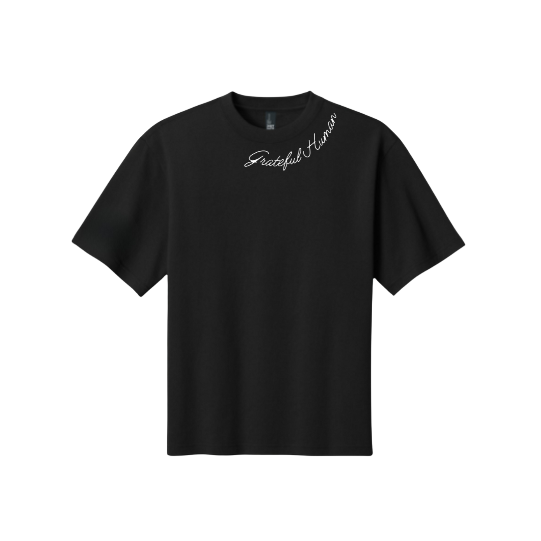Embroidered Grateful Tee