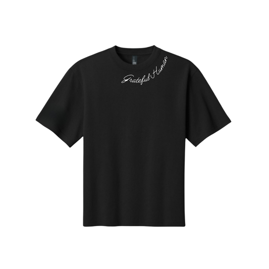 Embroidered Grateful Tee