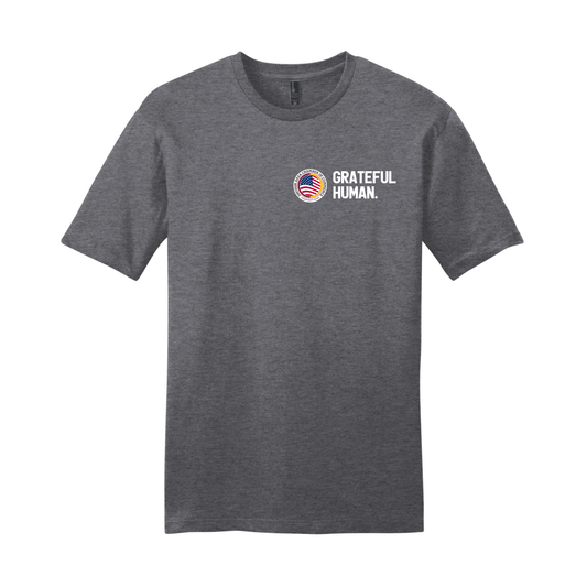Davison Grateful Human Tee Grey