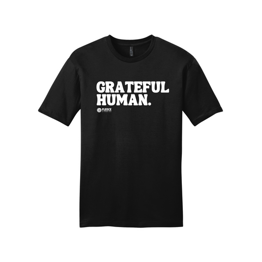 Grateful Human Black Tee