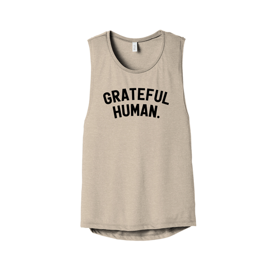 Grateful Human Tank Top