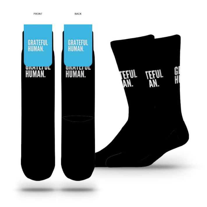 Grateful Human Socks