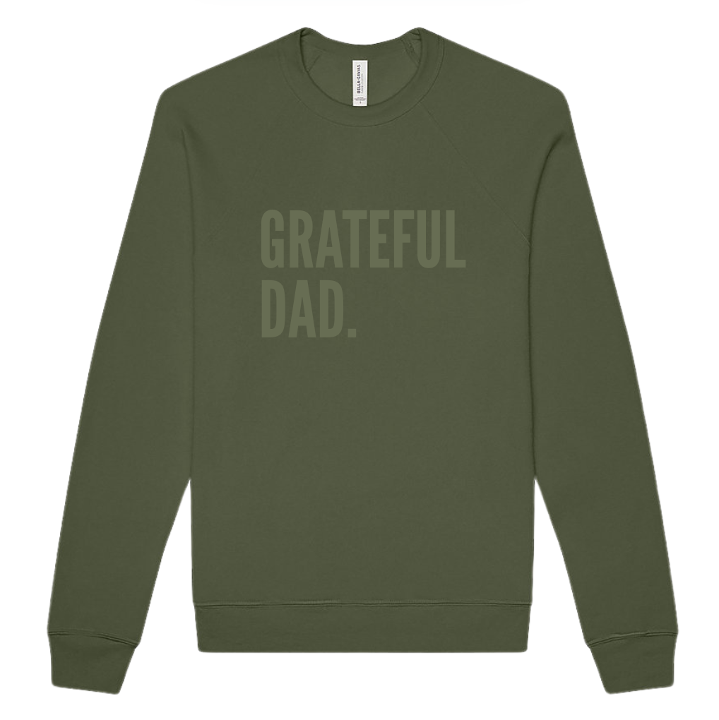 Grateful Dad Embroidered Sweatshirt