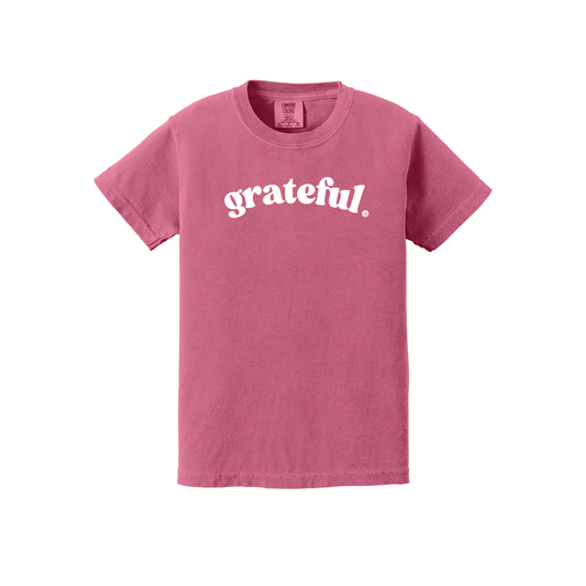 Youth Comfort Colors Grateful Tee